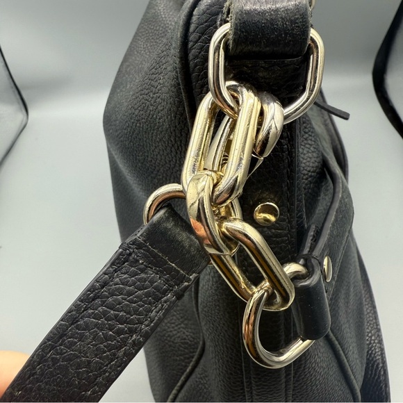 Kate Spade Mulberry Street Vivian Shoulder Black Leather Bag - Picture 7 of 15